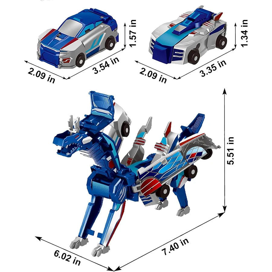 2-in-1-Rennwagen zum Umbauen