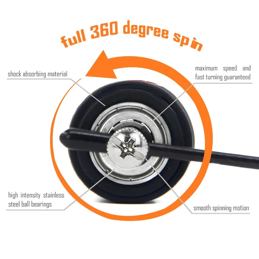 Springseil Crossfit Speed Jump Rope mit rutschfestem Griff